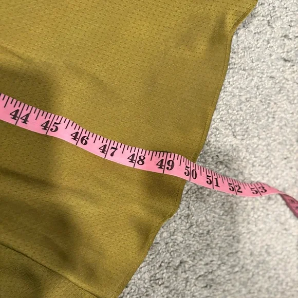 Ted Baker HARIIET Midi Dress In Khaki Green Size 1 / S - Picture 10 of 15